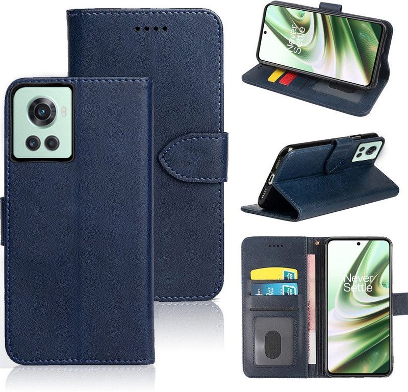 Wowcase Back Cover for OnePlus 10R 5G  (Blue, Dual Protection, Pack of: 1)