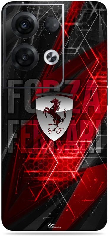 WeCre8 Skin's Oppo Reno 8 Pro 5G Mobile Skin  (Froza Art Multicolor Mobile Skin With Cleaning Wipe)