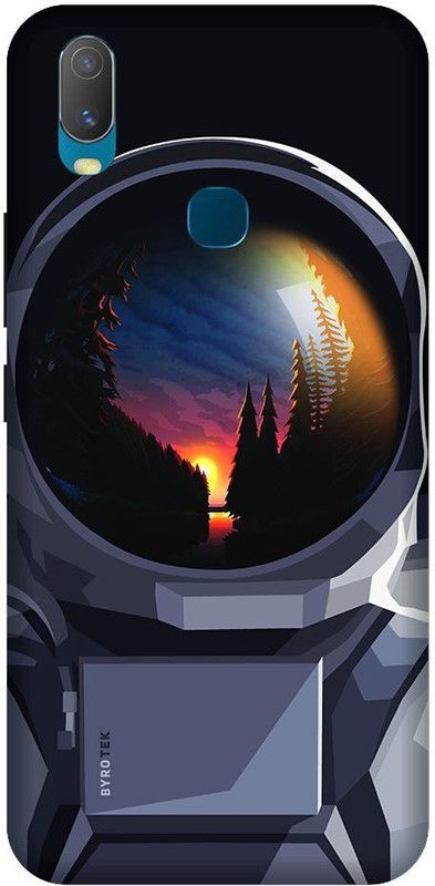 URCHIN Back Cover for Vivo U10 astronaut, space, galaxy, dark  (Multicolor, Shock Proof, Pack of: 1)