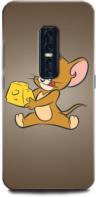 Afterglow Back Cover for Vivo V17 Pro TOM AND JERRY, CARTOON NETWORK, CARTOON, JERRY, CUTE  (Multicolor, Shock Proof, Pack of: 1)