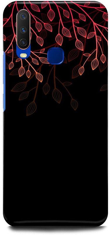 ZIGTOZAG SHOPPE Back Cover for vivo U10  (Black, Red, Hard Case)