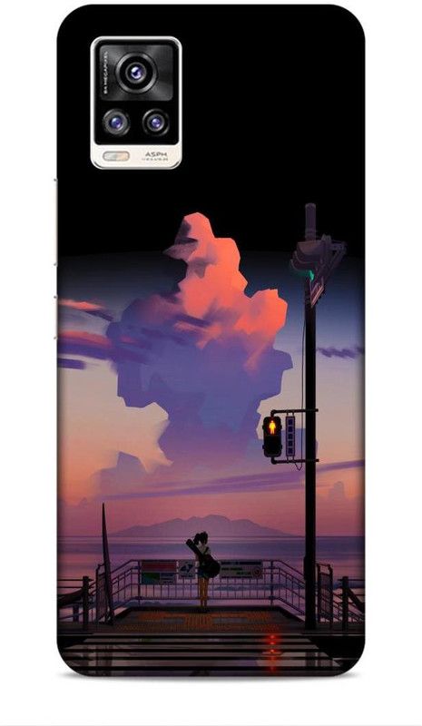 CRAFTARA Back Cover for Vivo V20  (Multicolor)