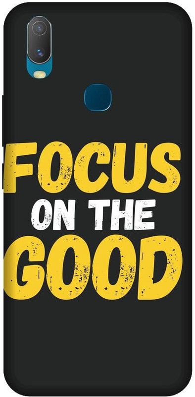 URCHIN Back Cover for Vivo U10 focus on the good, Motivational, quotes  (Multicolor, Shock Proof)