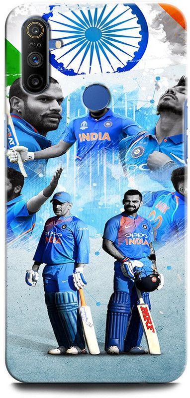 GRAFIQE Back Cover for Realme Narzo 10A RMX2020 ROHIT SHARMA, CRICKET, ROHIT, INDIAN CRICKET BATSMAN  (Multicolor, Shock Proof, Pack of: 1)