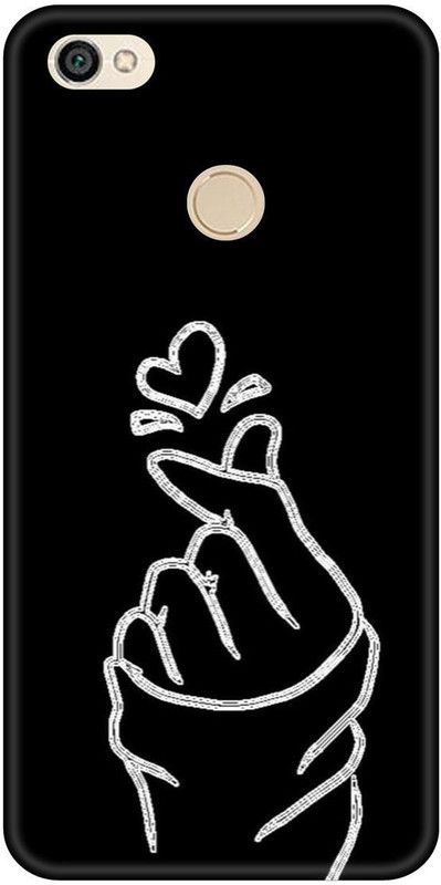 Smutty Back Cover for Mi Redmi Y1, MDI6S - Love Symbol Print  (Multicolor, Hard Case, Pack of: 1)