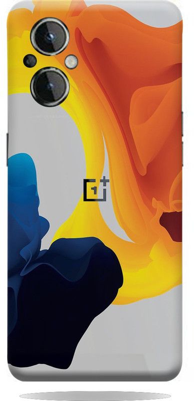 Mclaxa Three Colours Mobile Back Skin, Three Colours, ONE PLUS NORD N20 5G Mobile Skin  (Three Colours Skin With Super Matte Finish)