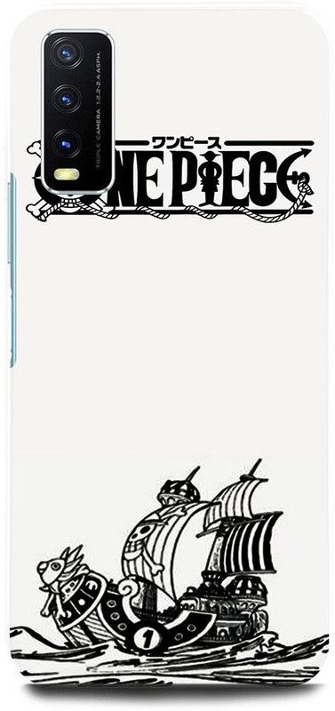 ZIGTOZAG SHOPPE Back Cover for vivo Y20T  (Black, White, Hard Case)