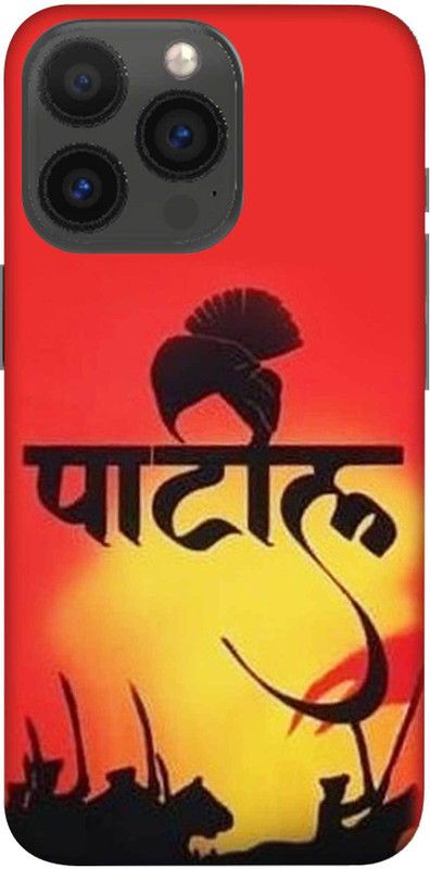 NDCOM Back Cover for iPhone 13 Pro Patil Printed  (Multicolor, Hard Case, Pack of: 1)