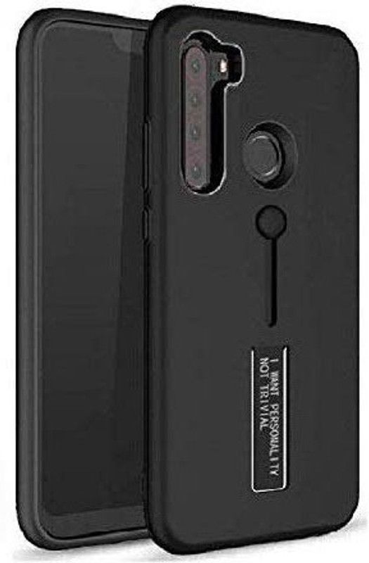 Celzo Back Cover for Redmi Note 8  (Black, Pack of: 1)