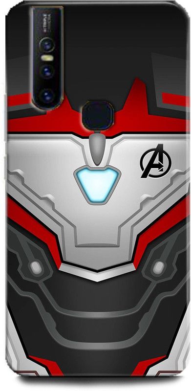 Afterglow Back Cover for Vivo V15 AVENGERS LOGO, AVENGERS, MARVEL, AVENGER, COMIC  (Multicolor, Shock Proof, Pack of: 1)