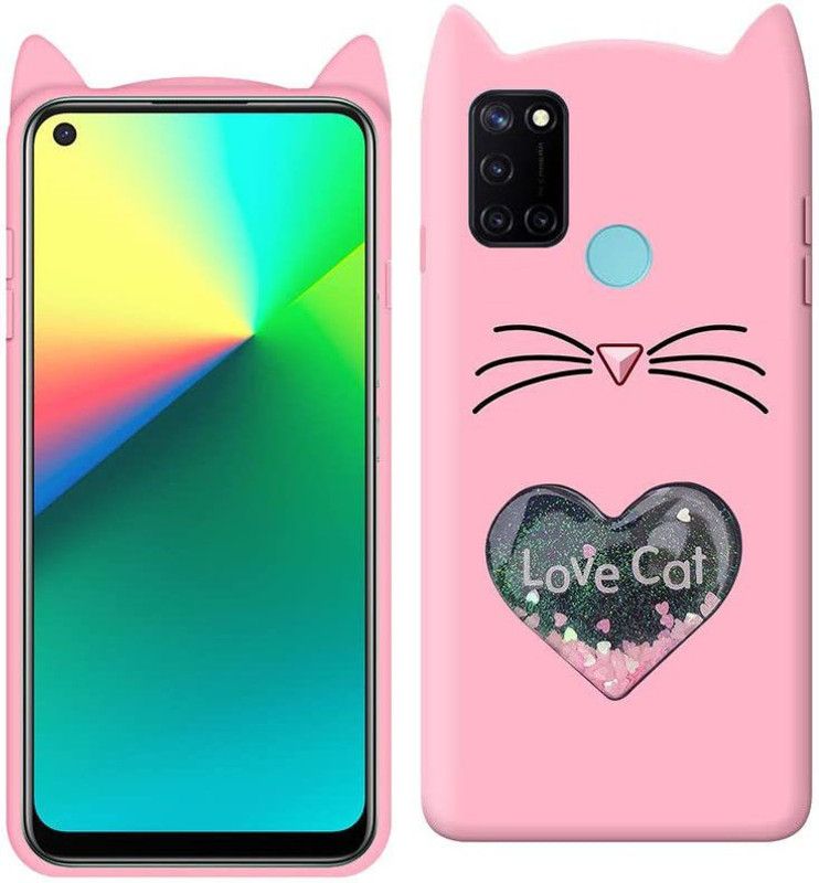 Shiwin Back Cover for Realme 7i  (Pink, Pack of: 1)