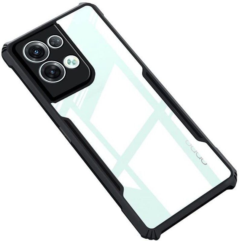 NSTAR Back Cover for oppo Reno8 5G  (Transparent, Shock Proof, Pack of: 1)