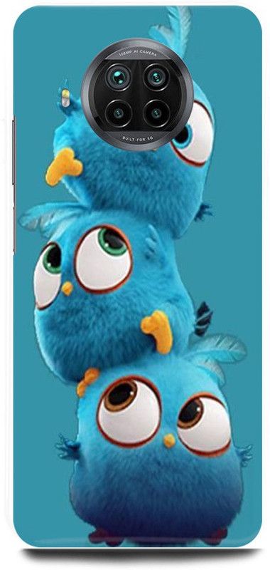 FIKORA Back Cover for Xiaomi Mi 10i 5G, MINIONS, CARTOON, FUNNY, EMOJI  (Blue, Hard Case, Pack of: 1)