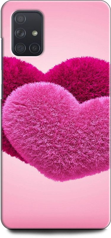 Afterglow Back Cover for SAMSUNG Galaxy A71 HEARTS, LOVE HEARTS, LOVE, FOREVER  (Multicolor, Shock Proof, Pack of: 1)
