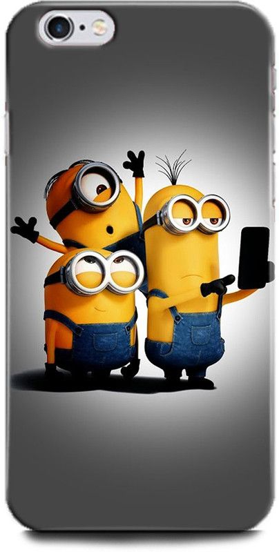 INDICRAFT Back Cover for Apple iPhone 6s Plus FUNNY MINIONS, COMIC, MOVIE, CARTOON  (Multicolor, Hard Case, Pack of: 1)