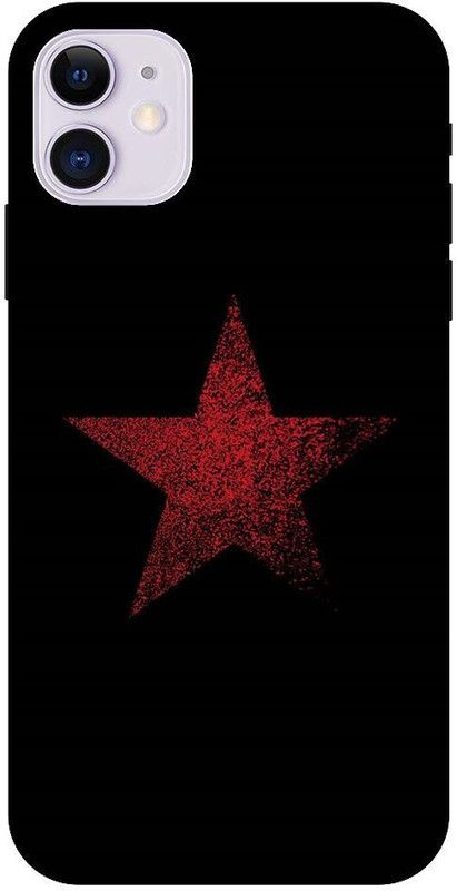 BYXIS Back Cover for iphone 11 Star, Black, Black star, Abstract, Dark  (Multicolor, Shock Proof, Pack of: 1)
