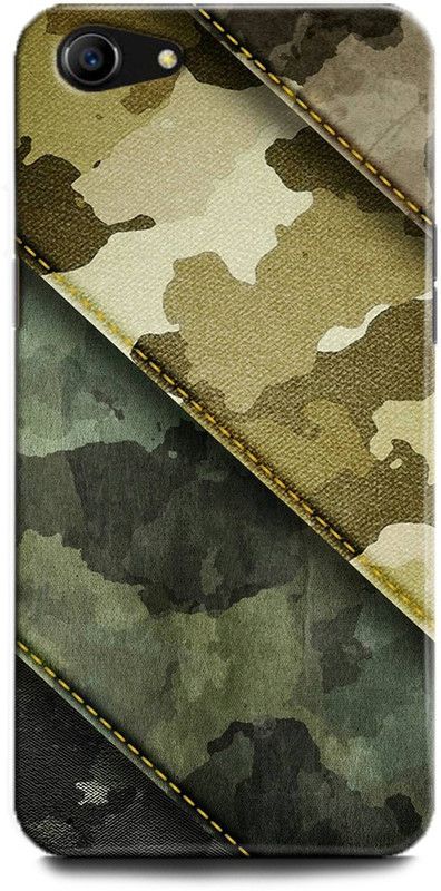 INDICRAFT Back Cover for OPPO A71, CPH1717, CPH1821 ARMY, TXTURE, UNIFORM, MILITARY, COMO, DRESS CODE  (Multicolor, Hard Case, Pack of: 1)
