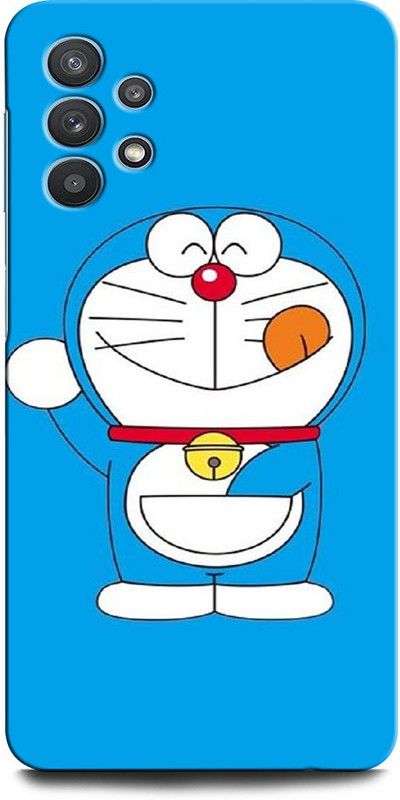 GRAFIQE Back Cover for SAMSUNG Galaxy M32 5G DORAEMON, NOBITA, CARTOON, FUNNY, CUTE, DORAEMON, DOREMON  (Multicolor, Shock Proof, Pack of: 1)