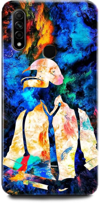 INDICRAFT Back Cover for OPPO A31, CPH2015 PUBG, GAME, COLORFUL  (Multicolor, Hard Case, Pack of: 1)