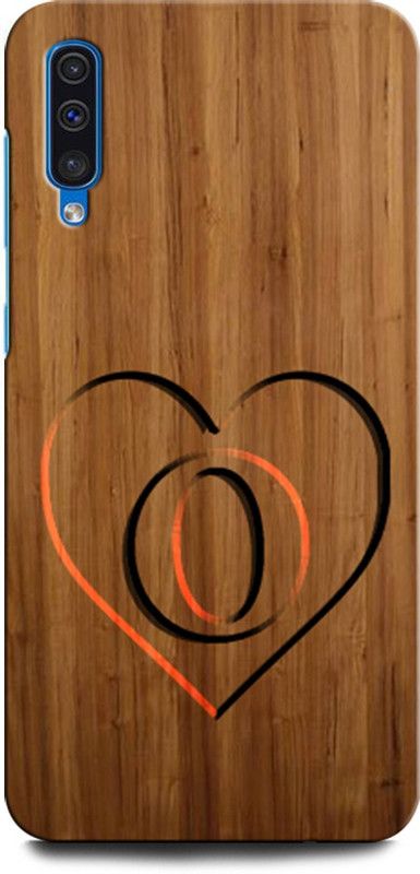 ORBIQE Back Cover for SAMSUNG Galaxy A50s O, O LETTER, O DESIGN, O ALPHABET, O NAME  (Multicolor, Hard Case, Pack of: 1)