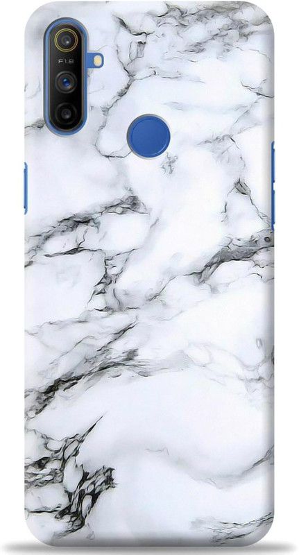 Crafter Back Cover for Realme Narzo 20A  (White, Shock Proof, Pack of: 1)