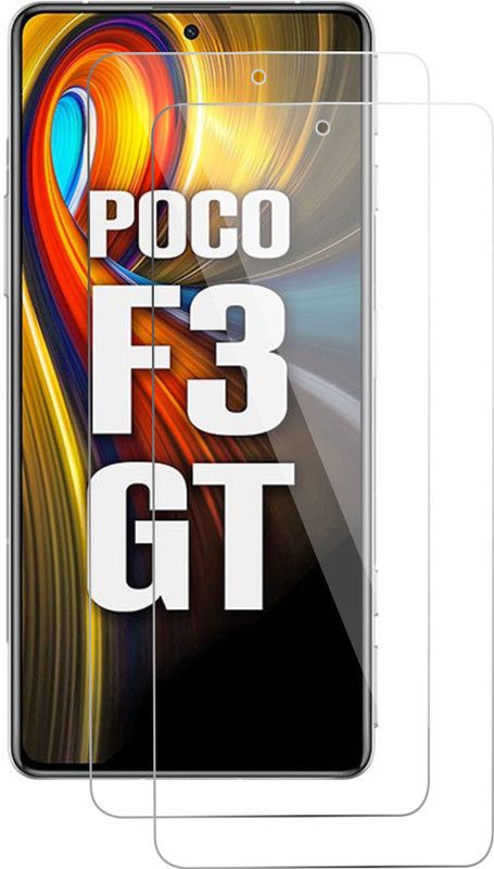 RAINBOW Screen Guard for Xiaomi Poco F3 GT  (Pack of 2)