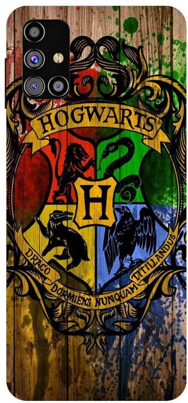 URCHIN Back Cover for Samsung M31 Harry Potter, Hogwarts, Harry Potter Logo  (Multicolor, Shock Proof, Pack of: 1)