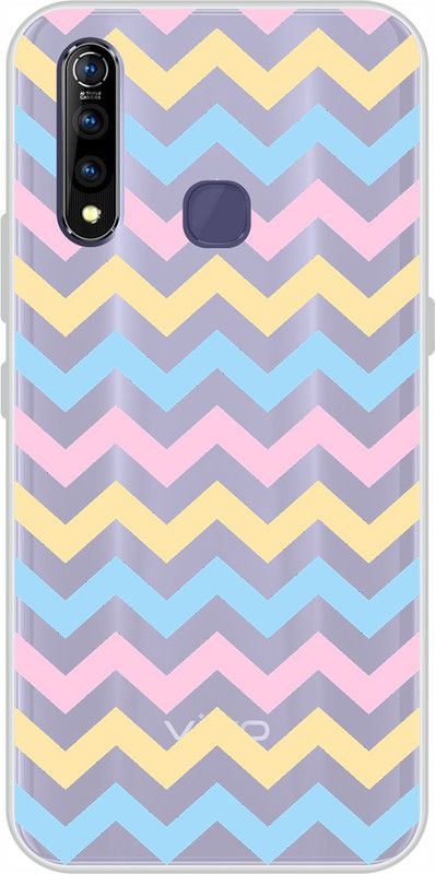 LoveCase Back Cover for Vivo Z1 Pro, Vivo Y19, Vivo U20  (Multicolor, Dual Protection, Silicon, Pack of: 1)
