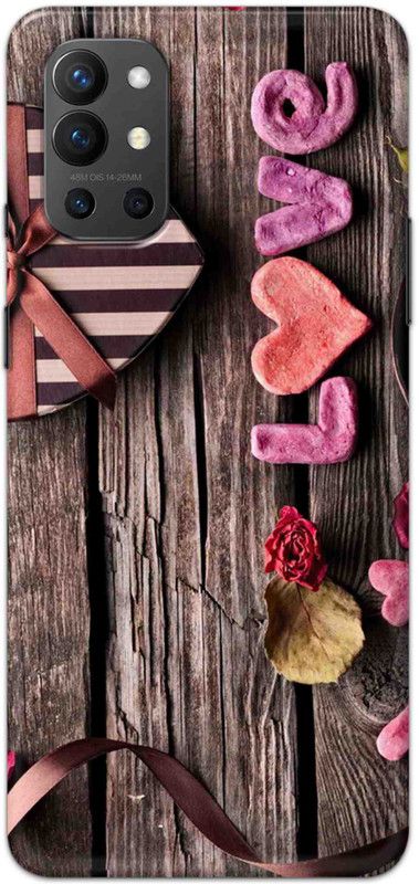 NDCOM Back Cover for OnePlus 9R Love Gift Printed  (Multicolor, Hard Case, Pack of: 1)