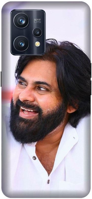 VS PRINT LINK Back Cover for Realme Narzo 50 Pro (5G) , RMX3395,pawan kalyan Southindian Superstar ,Printed  (White, Hard Case, Pack of: 1)