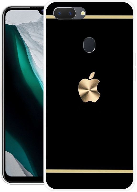 Looy Back Cover for Realme 2  (Gold, Flexible, Silicon, Pack of: 1)