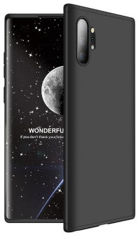 MOBIRUSH Front & Back Case for Samsung Galaxy Note 10 Plus  (Black, Dual Protection, Pack of: 1)