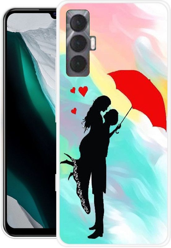 vaidik Back Cover for Tecno Spark 8 Pro  (Multicolor, Dual Protection, Silicon, Pack of: 251)