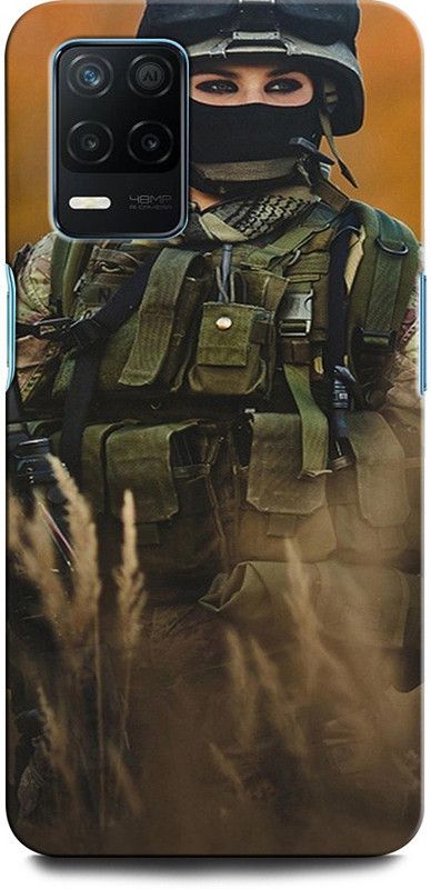 ORBIQE Back Cover for Realme 9 5G INDIAN ARMY, ARMY, FLAG, BALIDAN  (Multicolor, Hard Case, Pack of: 1)