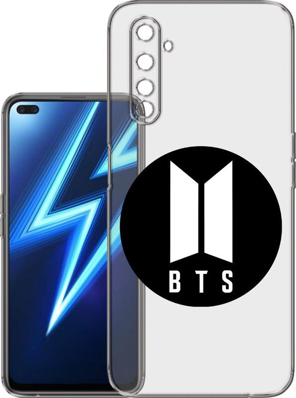 HANIRY Back Cover for Realme 6 Pro / RMX2061 mobile cover | BTS | Design | PNG_36  (Multicolor, Flexible, Silicon, Pack of: 1)