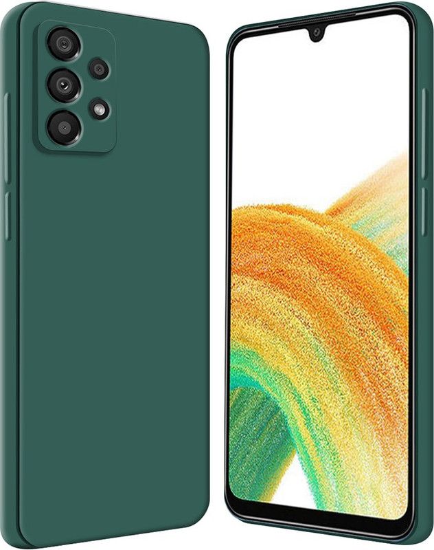 Nainz Back Cover for Samsung Galaxy A33 5G  (Green)