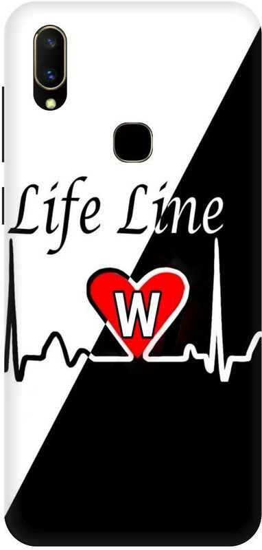 THE NARAYANA COLLECTIONS Back Cover for VIVO Y83 PRO- 1726-W,NAME,LOVE,LATTER,LIFE,LINE  (Multicolor, Hard Case, Pack of: 1)