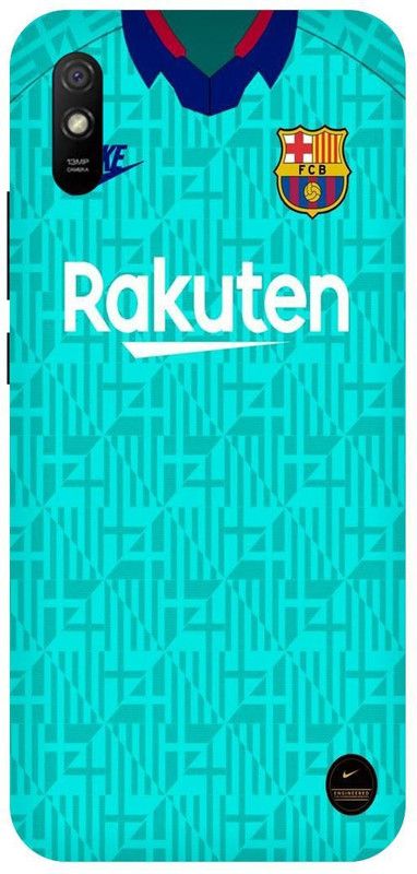 THE NARAYANA COLLECTIONS Back Cover for REDMI 9i SPORT-RAKUTEN,FOOTBALL,SPORTS,NIKE  (Multicolor, Hard Case, Pack of: 1)
