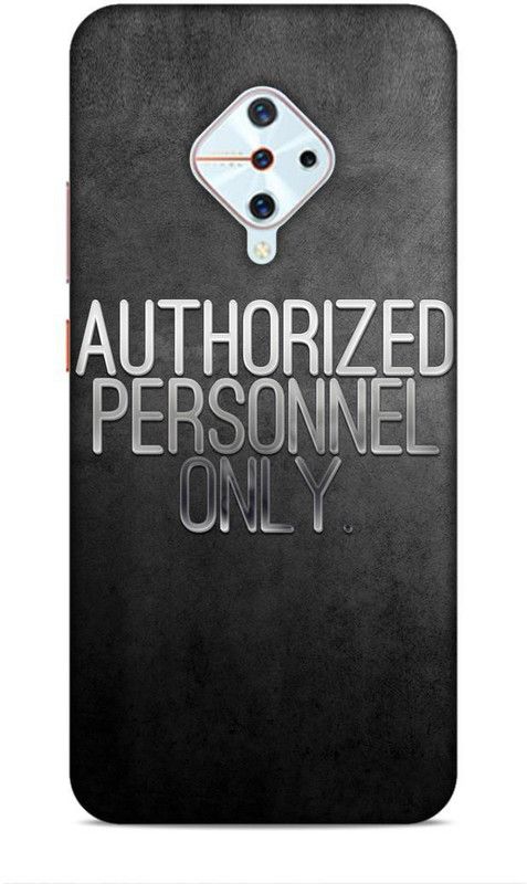 Coverland Back Cover for Vivo S1 Pro  (Multicolor, Waterproof)
