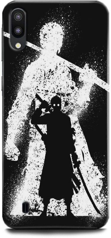 INTELLIZE Back Cover for Samsung Galaxy M10/SM-M105FDAD samurai-worrior,Printed  (Multicolor, Shock Proof, Pack of: 1)