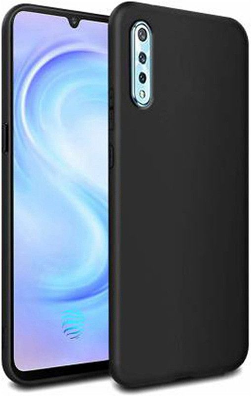 Mobi Socket Back Cover for Vivo S1  (Black, Grip Case, Pack of: 1)