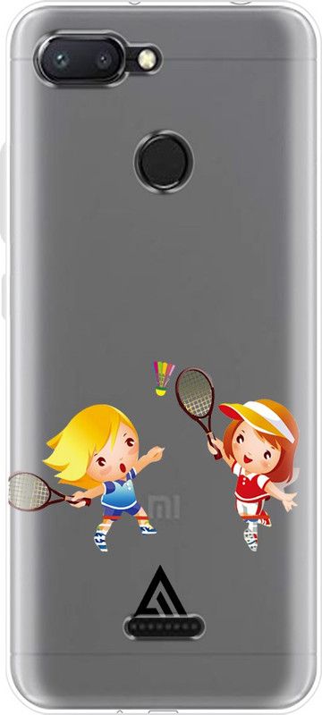 Adrenex Back Cover for Mi Redmi 6  (Multicolor, Grip Case, Silicon, Pack of: 1)