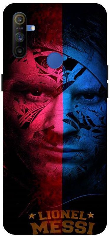 SSMORYA Back Cover for Realme Narzo 20A, Messi Barcelona Printed Back Cover  (Multicolor, Hard Case, Pack of: 1)