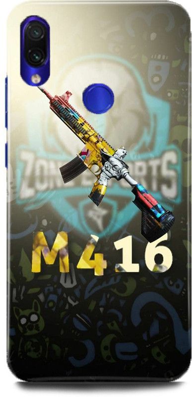MP ARIES MOBILE COVER Back Cover for Redmi Note 7S/MZB7741IN,PUBG, Kar98, M416, AKM, AWM, DP28 Free Fire, Army,Drop,pubg,gun  (Multicolor, Hard Case, Pack of: 1)