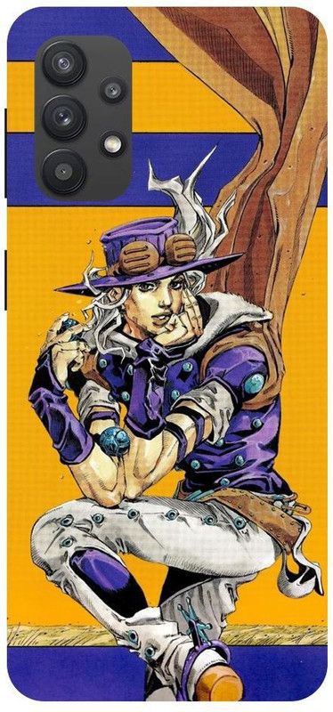 Wall Art Back Cover for SAMSUNG GALAXY M32 (5G) Jojo, Animy Style Printed  (Multicolor, Dual Protection, Pack of: 1)