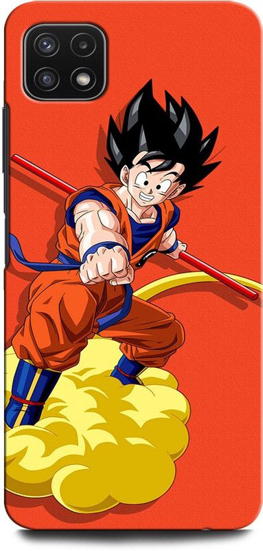 GRAFIQE Back Cover for SAMSUNG Galaxy F42 5G GOKU, DRAGONBALLZ, ANIME, SUPERSAIYAN  (Multicolor, Shock Proof, Pack of: 1)