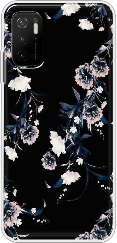 IKC STORE Back Cover for POCO M3 PRO  (Black, White, Silicon)