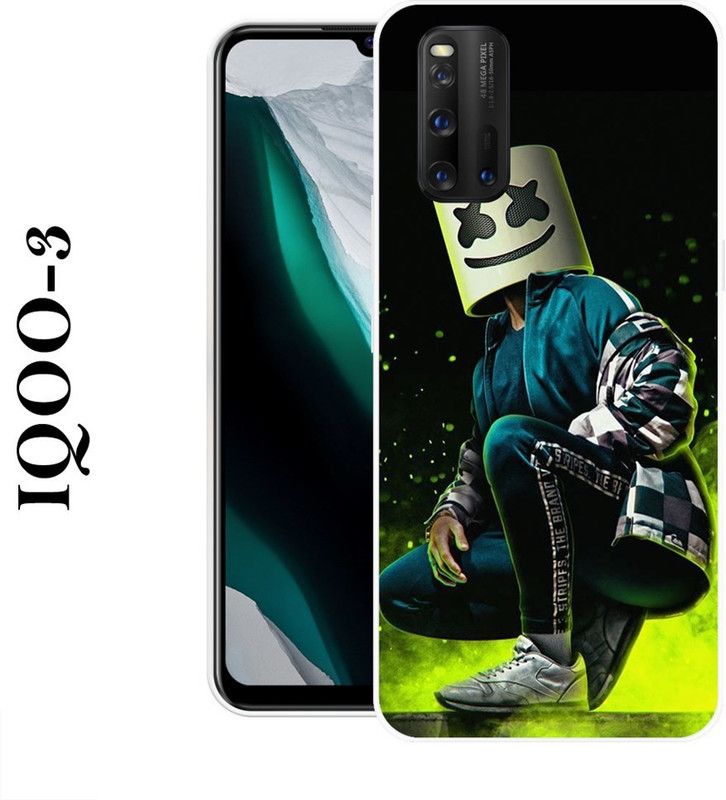 supercase Back Cover for IQOO 3  (Multicolor, Grip Case, Silicon)