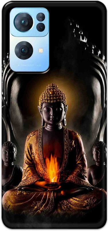 NDCOM Back Cover for OPPO Reno7 Pro 5G Gautam Budhha Printed  (Multicolor, Hard Case, Pack of: 1)