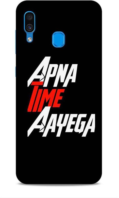 Printabulous Back Cover for Samsung Galaxy A30  (Black, White, Waterproof)
